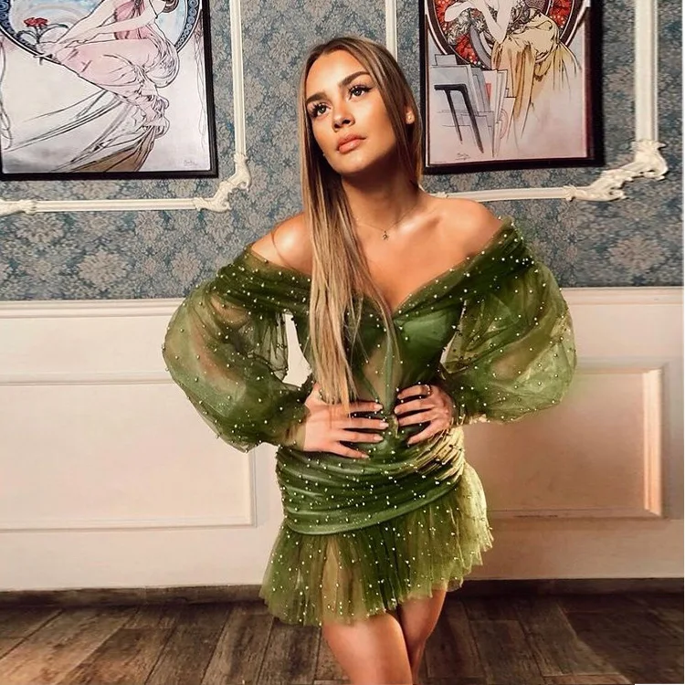 Autumn Women Clothing Dress Lantern Sleeve High Quality Dress Backless Dress Party Evening, Picture color
Autumn Women Clothing Dress Lantern Sleeve High Quality Dress Backless Dress Party Evening, Picture color