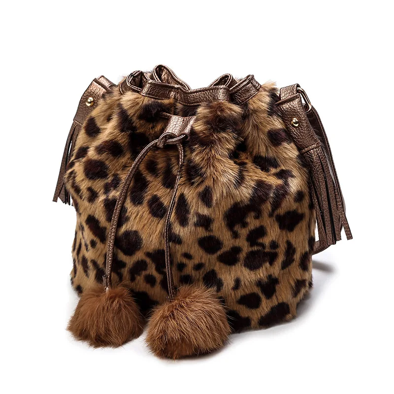 New Bucket Faux Fur Drawstring Plush Women Shoulder Bag Handbag Bags For Winter, 4 colors
New Bucket Faux Fur Drawstring Plush Women Shoulder Bag Handbag Bags For Winter, 4 colors