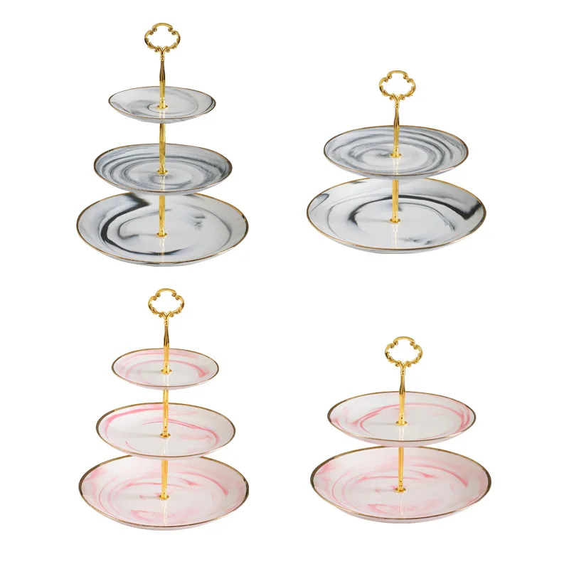Factory Direct Supplier Snack Rack Living Room Wedding European Ceramic Fruit Three-layer Cake Stand For Sale
Factory Direct Supplier Snack Rack Living Room Wedding European Ceramic Fruit Three-layer Cake Stand For Sale