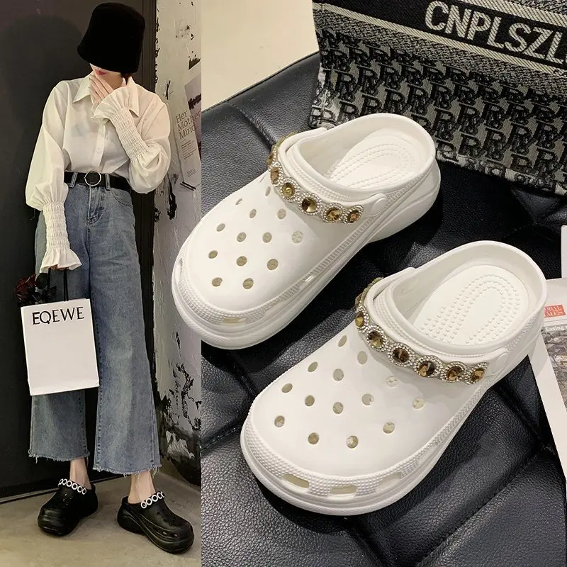 2021 New Arrival Platform Ladies Summer Slippers for Women lazy beach shoes Outdoor Slides Sandals, As pics
2021 New Arrival Platform Ladies Summer Slippers for Women lazy beach shoes Outdoor Slides Sandals, As pics