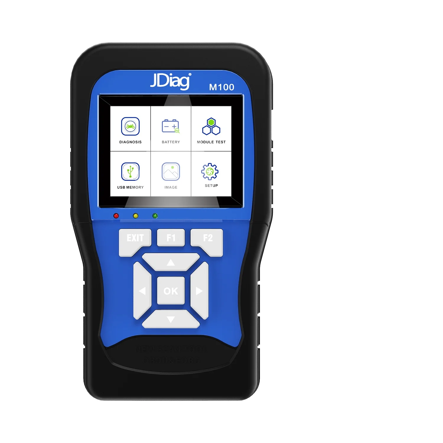 Diagnostic Tools Motorcycle Scanner M100 Jdiag Manufacture With Different Cables for Different Moto
Diagnostic Tools Motorcycle Scanner M100 Jdiag Manufacture With Different Cables for Different Moto