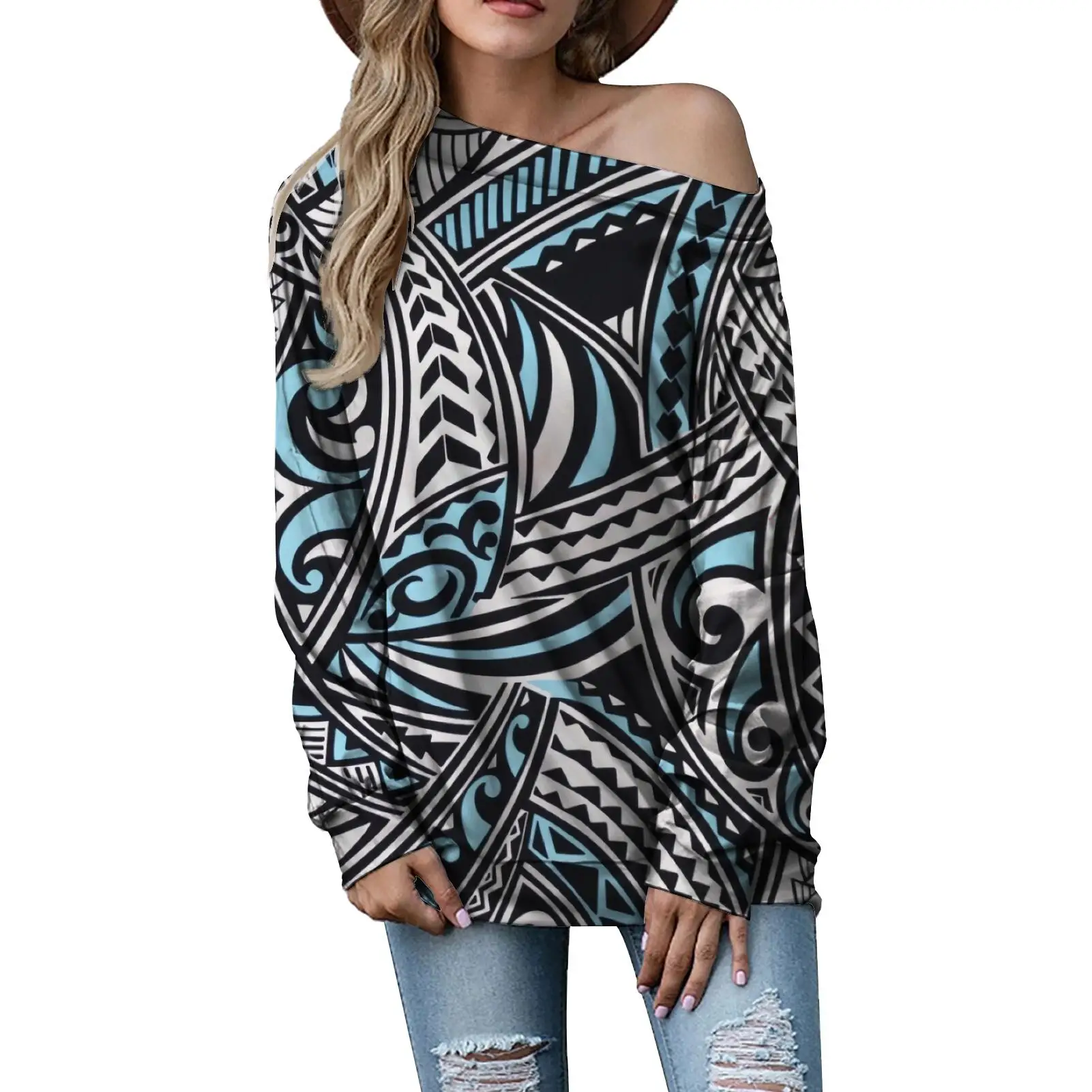 Sinosun Samoa Polynesian Tribal Clothing Can Customized Ladies Sweater Plus Size Tops and Blouses Pullover Sweatshirt
Sinosun Samoa Polynesian Tribal Clothing Can Customized Ladies Sweater Plus Size Tops and Blouses Pullover Sweatshirt