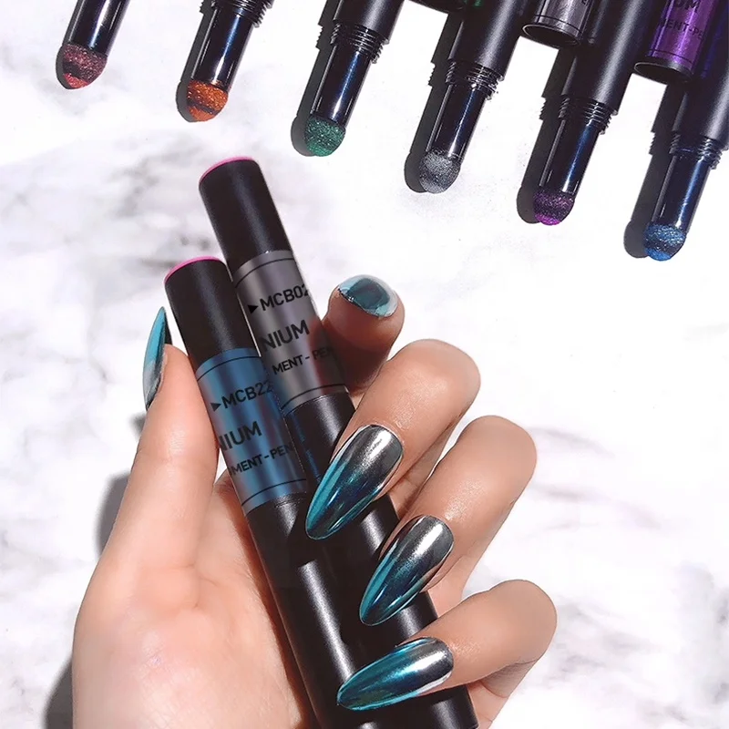 Nail Powder Colors with Mirror Effect Pigment Chrome 25 Colors Nail Mirror Chrome Nail Art Powder Pen
Nail Powder Colors with Mirror Effect Pigment Chrome 25 Colors Nail Mirror Chrome Nail Art Powder Pen