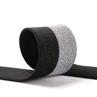 Fashion colorful Polyester Jacquard Glitter lurex elastic band for clothing