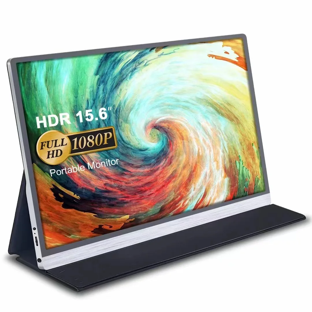 Super thin IPS screen Full High-definition 1080P Portable LED Computer Monitor With Type-C Port
Super thin IPS screen Full High-definition 1080P Portable LED Computer Monitor With Type-C Port