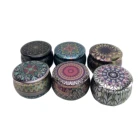 MOQ 200pcs Middle East Church Candle Tin Box