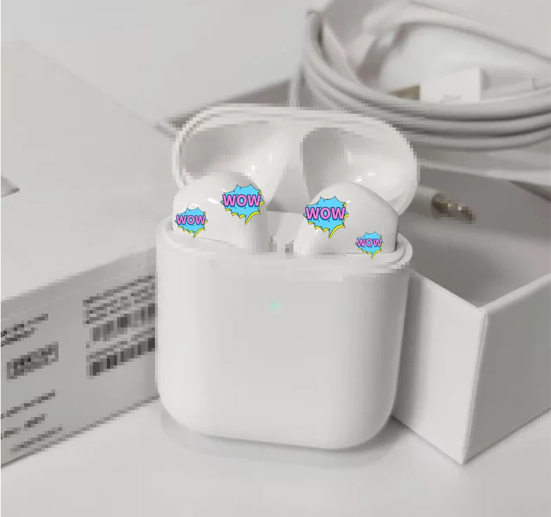 Best Quality TWS Original LOGO Coyp 1:1 Air Gen 2 Wireless Earphone Earbuds Air 2 for Air 2, White blue pink green yellow
Best Quality TWS Original LOGO Coyp 1:1 Air Gen 2 Wireless Earphone Earbuds Air 2 for Air 2, White blue pink green yellow