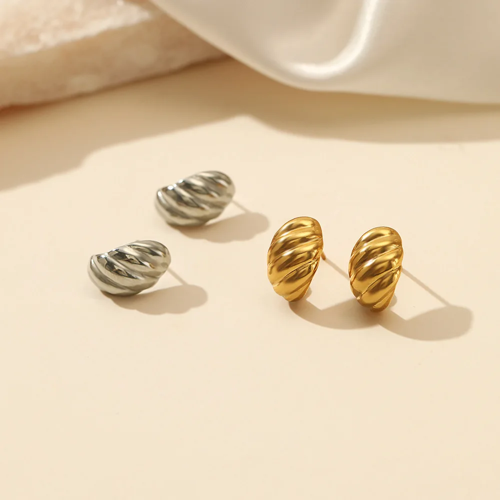 Fashion Women Jewelry Not Fade Titanium Steel Screw Stud Earrings Punk Waterproof 18K Stainless Steel C Shaped Earring YF3262
Fashion Women Jewelry Not Fade Titanium Steel Screw Stud Earrings Punk Waterproof 18K Stainless Steel C Shaped Earring YF3262