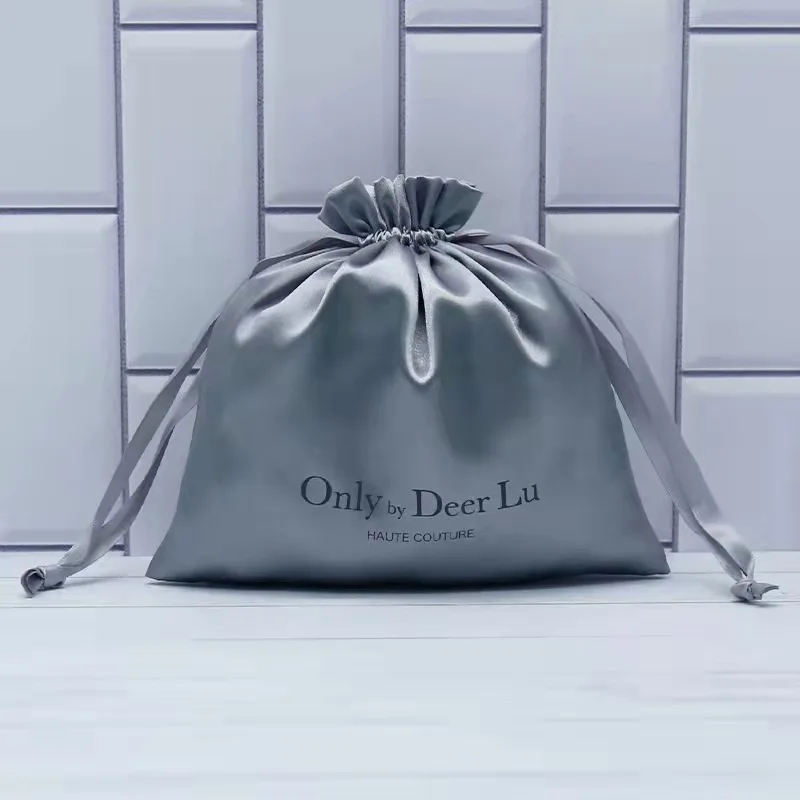 Custom Luxury Thick Silk Satin Drawstring Bundle Dust Hair Extension Bag With Logo Printing
Custom Luxury Thick Silk Satin Drawstring Bundle Dust Hair Extension Bag With Logo Printing
