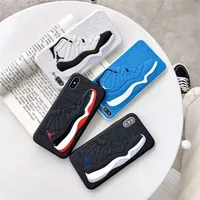 

Fashion 3D NBA Air Dunk Jordan Phone Case Sneaker Sports Basketball Shoes For 6S 7 8 Plus X XS XR MAX,11,11 pro Back Cover Case