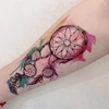2019 Non Toxic colorful Flower arm Temporary Tattoo Sicker