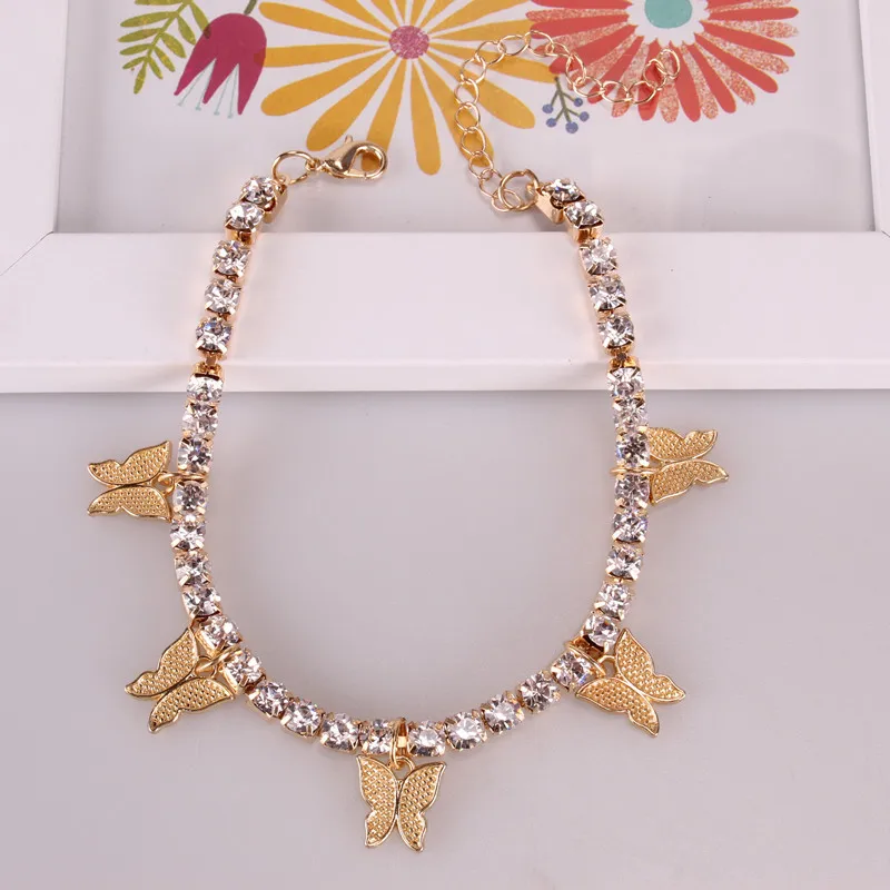 Fashion Gold Plated Initial Anklet Box Chain Ankle Bracelet Anklets Blue Pink Crystal Butterfly Anklets for Women, Silver, gold anklet
Fashion Gold Plated Initial Anklet Box Chain Ankle Bracelet Anklets Blue Pink Crystal Butterfly Anklets for Women, Silver, gold anklet