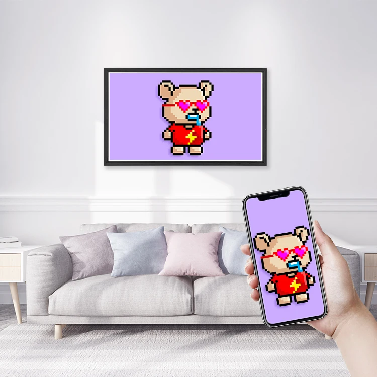 OEM Wood 43 inch digital photo frame wifi 4K large size NFT picture frame screen art frame display
OEM Wood 43 inch digital photo frame wifi 4K large size NFT picture frame screen art frame display