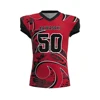 Uniform Sublimation Shorts Team Tackle Twill Sets Super Soft Design American Football Jersey