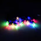 AC 85-265v 低消費電力色装飾屋外ホリデーフィラメントランプ、 1 ワット 2 ワット RGB s14 led ストリング電球ライト