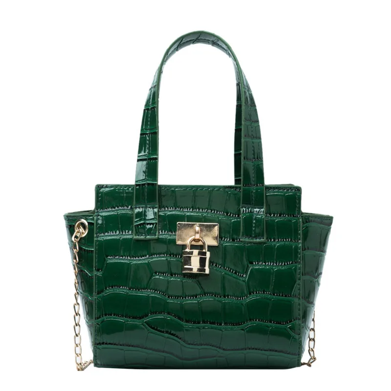 SP439 2021 new femal stone lock bag fashion shoulder messenger PU glossy crocodile clutch bag, Multi colors
SP439 2021 new femal stone lock bag fashion shoulder messenger PU glossy crocodile clutch bag, Multi colors