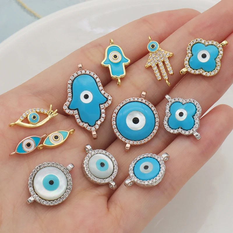 High quality 2021women jewelry eye charms 18K gold plated turkish pendant evil eyes bracelet charm
High quality 2021women jewelry eye charms 18K gold plated turkish pendant evil eyes bracelet charm