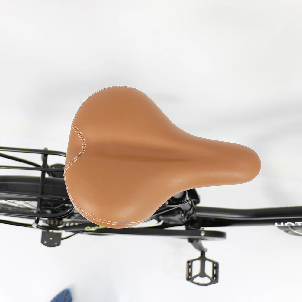 Retro Brown Leather 2 seat electric bike seat for Road Beach Mountain bike saddle All Seasons PU Foam CN, Black or oem
Retro Brown Leather 2 seat electric bike seat for Road Beach Mountain bike saddle All Seasons PU Foam CN, Black or oem