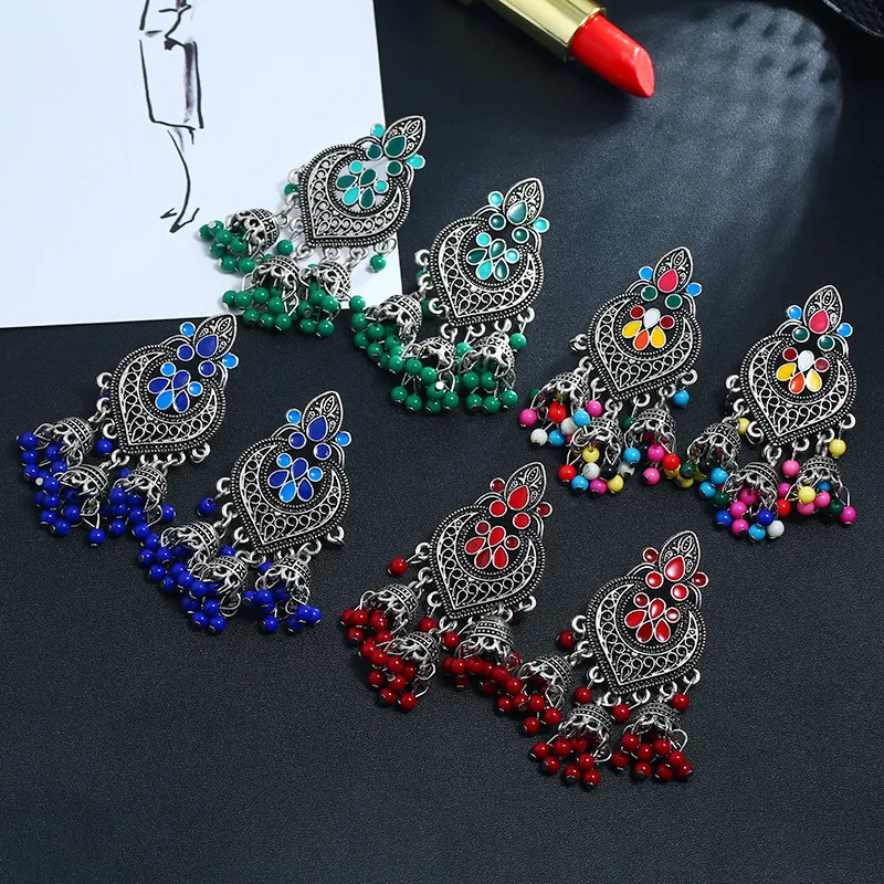 Hesiod Indian Special Jewelry Gold Color Antique jhumka Earrings for women and girls
Hesiod Indian Special Jewelry Gold Color Antique jhumka Earrings for women and girls