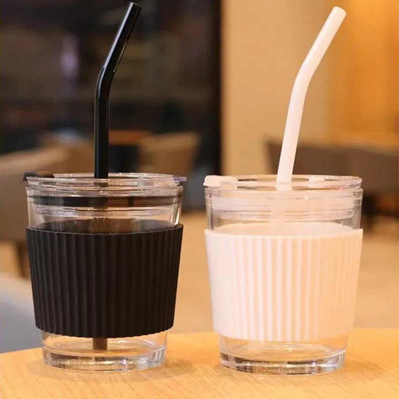 Promotional Brief Style 350ml Household Office Student Heat-resistant Straw Coffee Milk Glass Cup
Promotional Brief Style 350ml Household Office Student Heat-resistant Straw Coffee Milk Glass Cup