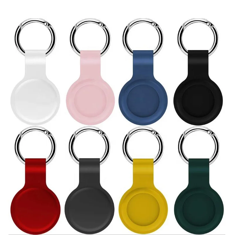 For Apple Airtag Protection Silicone Case Silicon Protective Covers For Airtags Protective Holder Keychain Anti-lost Airtag Case
For Apple Airtag Protection Silicone Case Silicon Protective Covers For Airtags Protective Holder Keychain Anti-lost Airtag Case