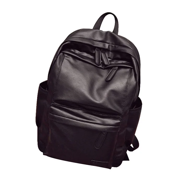 2021 pu leather designer men's college backpack retro leisure travel men and women computer bag, Black/brown
2021 pu leather designer men's college backpack retro leisure travel men and women computer bag, Black/brown