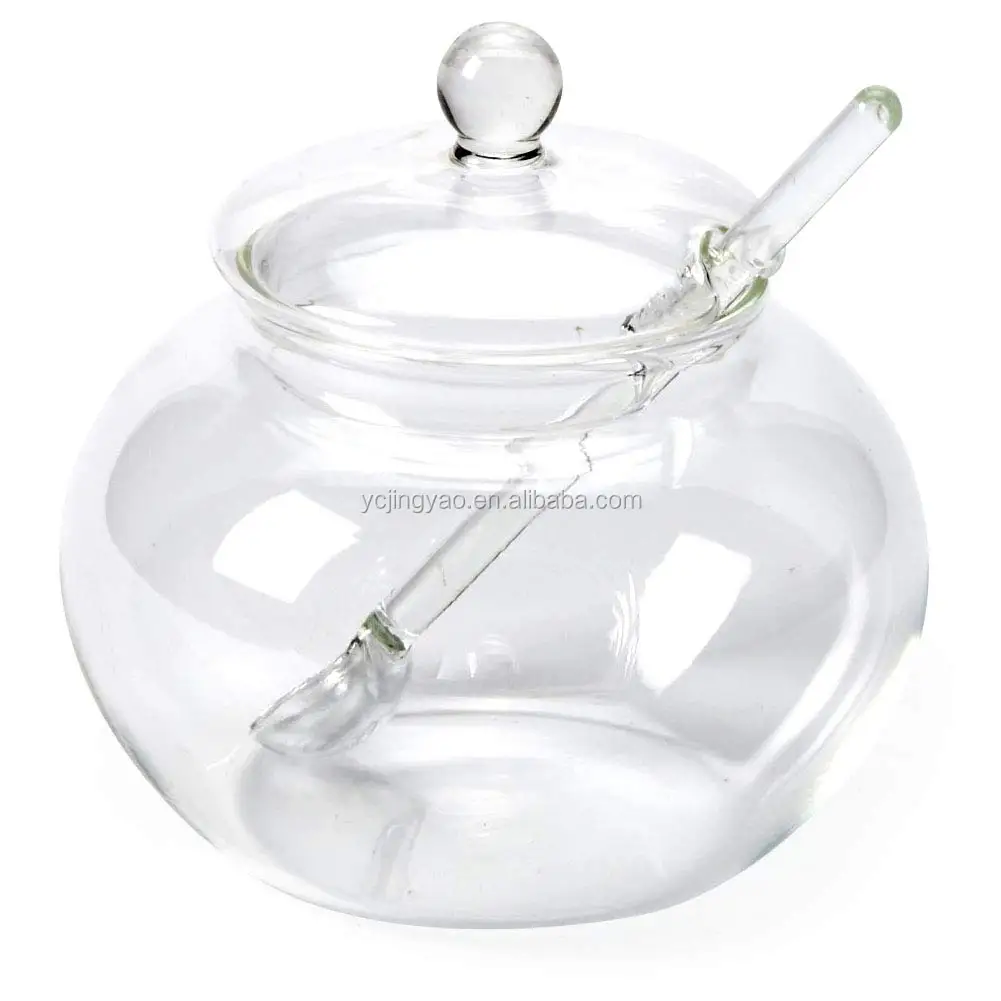 Clear Glass Jar Sugar Bowl Lid with Spoon Transparent Candy Home Storage Kitchen Tools
Clear Glass Jar Sugar Bowl Lid with Spoon Transparent Candy Home Storage Kitchen Tools
