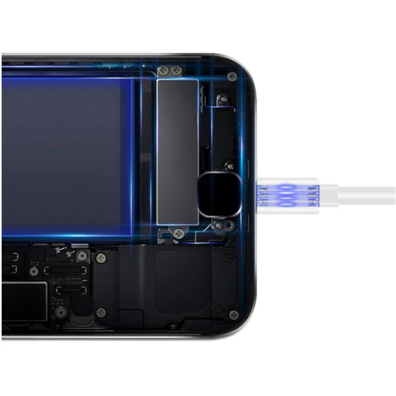 Mobile Phone Accessories black white 2A Micro USB data charger charging Cable for samsung Android - ANKUX.COM