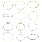 Ankle Bracelet Anklets Cz Anklet Dainty Ankle Bracelet 14K Gold Filled Cz Foot Chain Anklets Jewelry