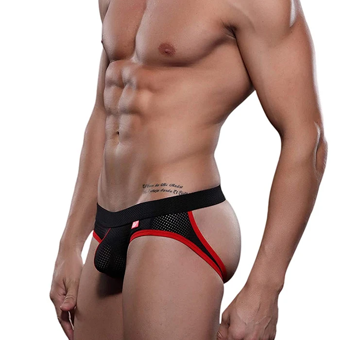New Hot Sale Custom Men's Underwear Low Waist Sexy Mesh Breathable Underwear Hip Sexy Men Thong, As the picture shows
New Hot Sale Custom Men's Underwear Low Waist Sexy Mesh Breathable Underwear Hip Sexy Men Thong, As the picture shows