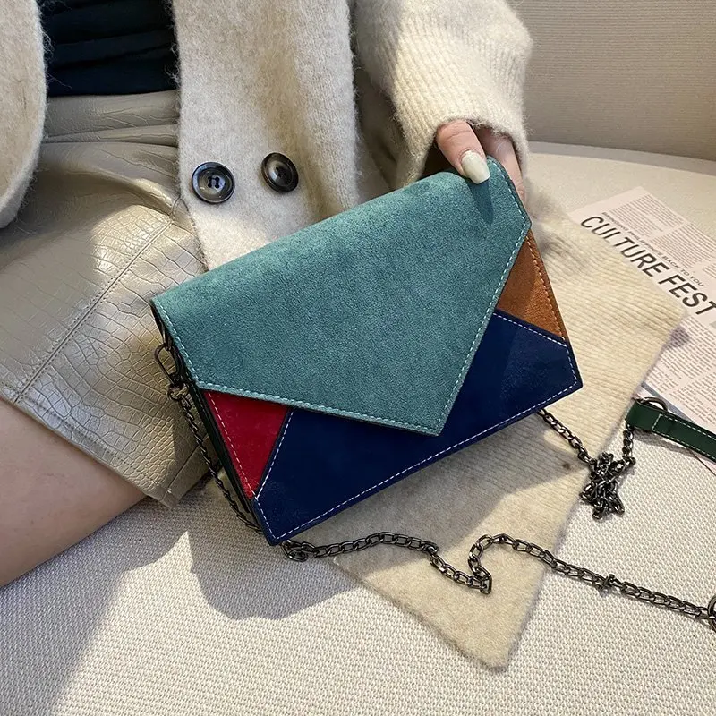 wholesale fashion patchwork shoulder bags women's flip chain handbags small crossbody bag, Multicolor
wholesale fashion patchwork shoulder bags women's flip chain handbags small crossbody bag, Multicolor