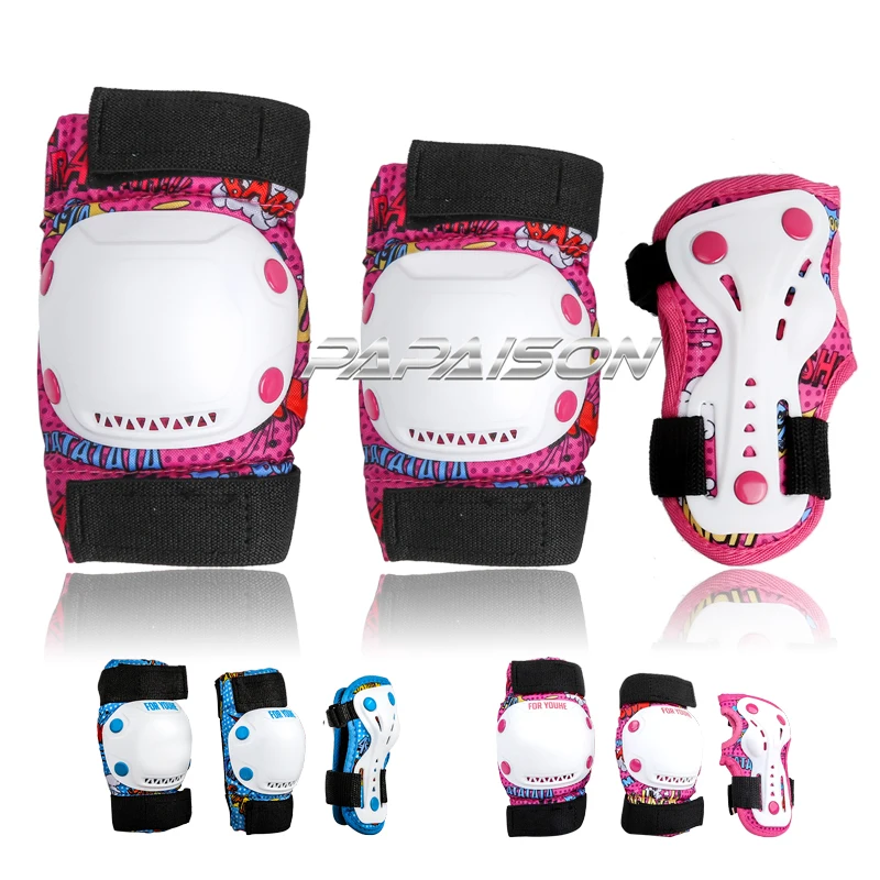 Kids Knee Elbow Wrist Protective Guard Pads Protective gear set 6pcs for outdoor sports
Kids Knee Elbow Wrist Protective Guard Pads Protective gear set 6pcs for outdoor sports