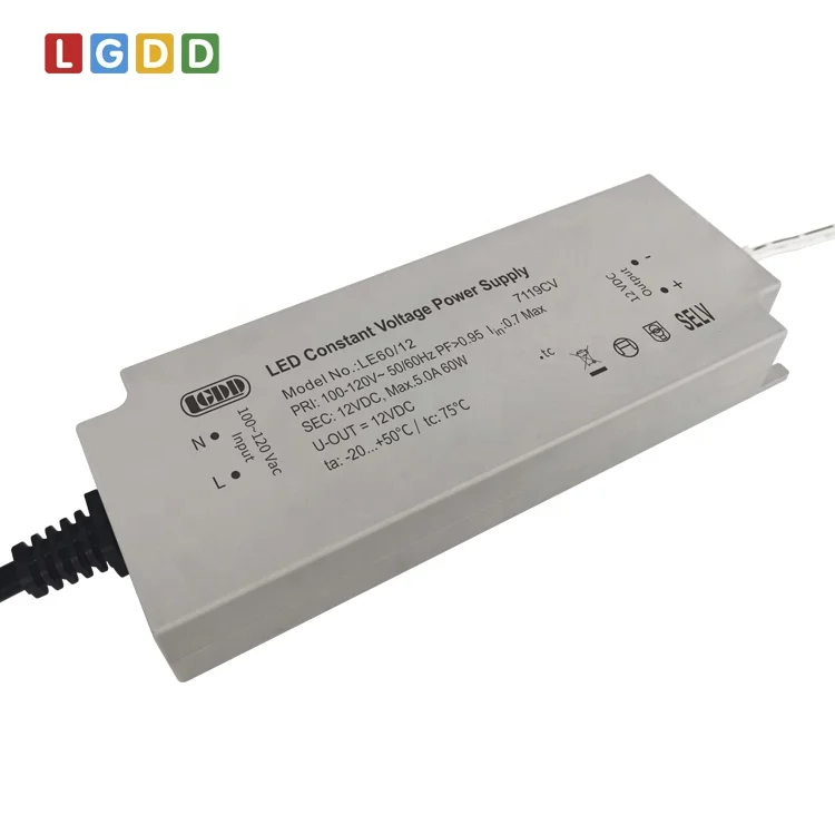 Class 2 CE ETL IP44 Waterproof Power Supply Constant Voltage 12V 24V 45W 60W LED Driver
Class 2 CE ETL IP44 Waterproof Power Supply Constant Voltage 12V 24V 45W 60W LED Driver