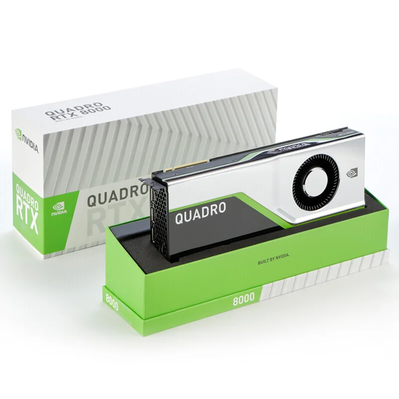 RTX8000 48G GDDR6 3D modeling GPU rendering professional graphics graphics card Original Box
RTX8000 48G GDDR6 3D modeling GPU rendering professional graphics graphics card Original Box