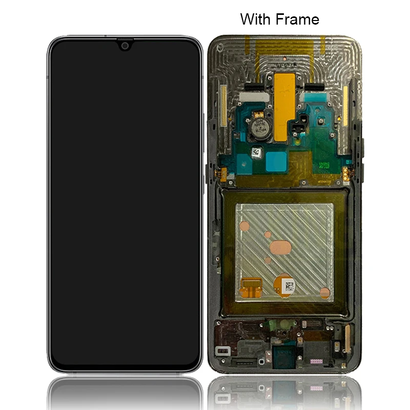 Display For Samsung For Galaxy A90 LCD Display Touch Screen Digitizer Assembly With Frame, Black
Display For Samsung For Galaxy A90 LCD Display Touch Screen Digitizer Assembly With Frame, Black