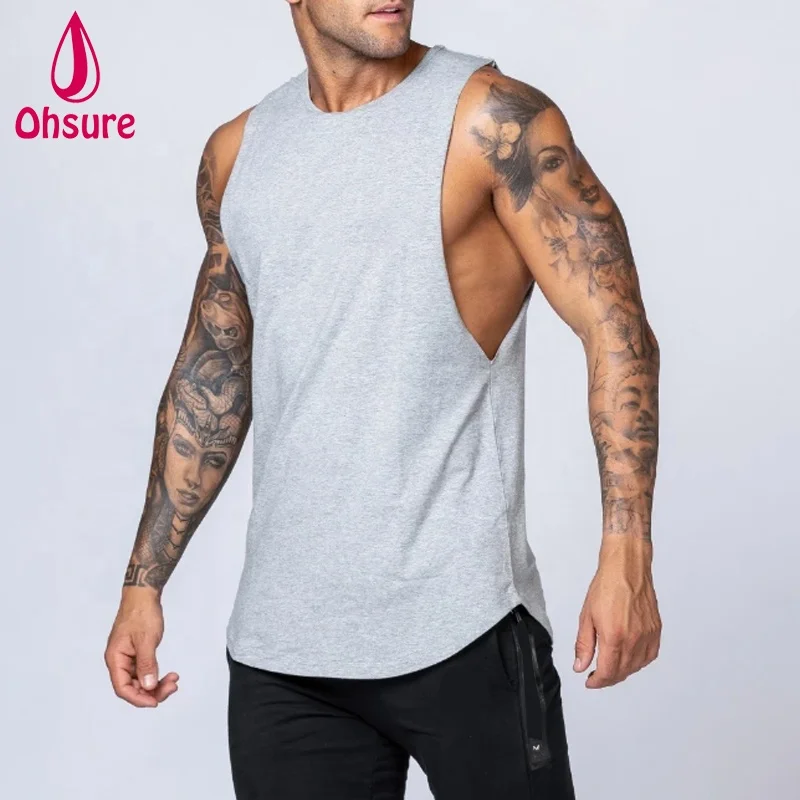 wholesale outdoor scoop bottom gym sleeveless shirt men fitness singlet, Please email us for color chart
wholesale outdoor scoop bottom gym sleeveless shirt men fitness singlet, Please email us for color chart