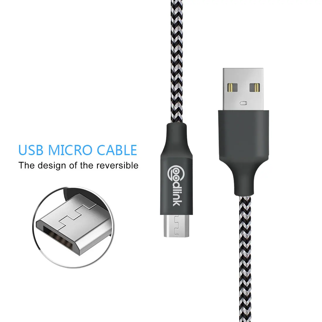 SOCW wholesale high quality fast charging micro usb data cable 3A with cloth braided .
SOCW wholesale high quality fast charging micro usb data cable 3A with cloth braided .