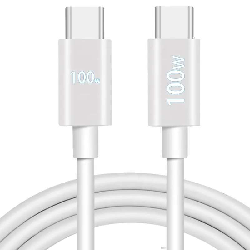 Wholesale Price PVC Molding Fast Charging USB C TO Type C Cable 5A 100W Cable For Android Mobile Phone Accessories
Wholesale Price PVC Molding Fast Charging USB C TO Type C Cable 5A 100W Cable For Android Mobile Phone Accessories