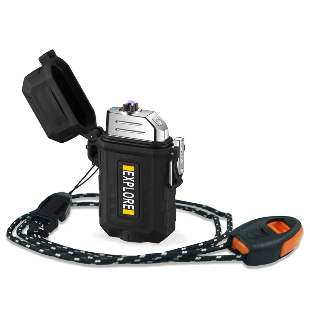 MLT160 2021 hot sale Outdoors Camping electric usb plasma waterproof dual arc lighter with flashlight
MLT160 2021 hot sale Outdoors Camping electric usb plasma waterproof dual arc lighter with flashlight