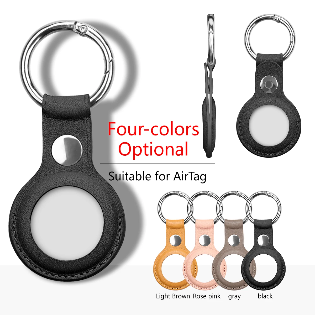 Leather position tracker protective cover AirTags tracker anti-lost and anti-drop protection accessories
Leather position tracker protective cover AirTags tracker anti-lost and anti-drop protection accessories