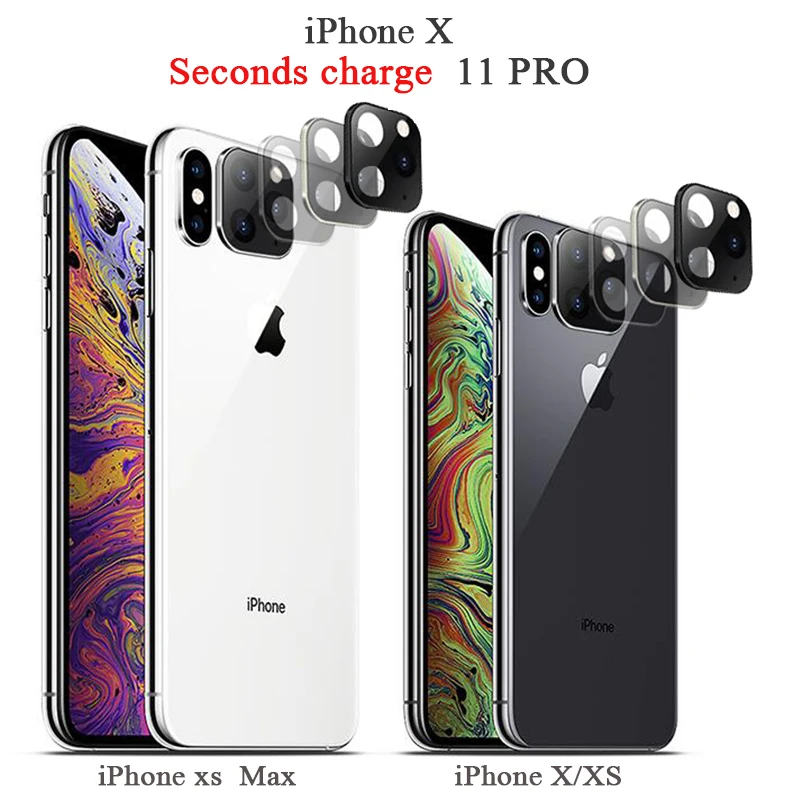 OULUCCI Tempered Glass Seconds Change For iPhone 11 Pro Camera Lens Cover For iPhone X XS MAX Titanium Case Back Camera cover, 3 colors
OULUCCI Tempered Glass Seconds Change For iPhone 11 Pro Camera Lens Cover For iPhone X XS MAX Titanium Case Back Camera cover, 3 colors