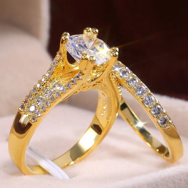 Sparkling Zircon rings set High quality Finger ring size 6-10 Bague femme Girls Ladies wedding Engagement jewelry
Sparkling Zircon rings set High quality Finger ring size 6-10 Bague femme Girls Ladies wedding Engagement jewelry