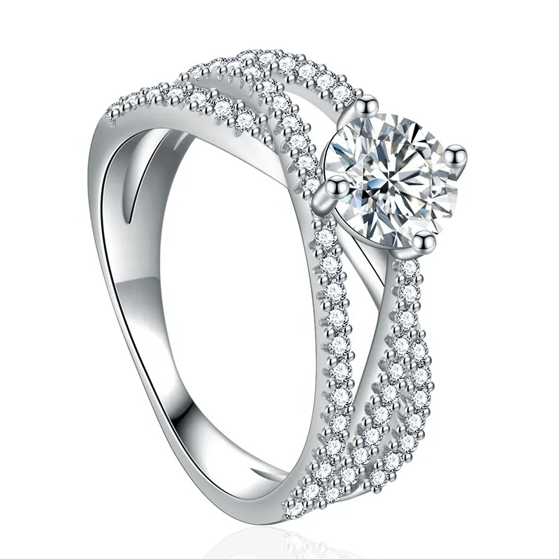 Elegant and Fashionable Vintage Imitation Moissanite Engagement Wedding Ring
Elegant and Fashionable Vintage Imitation Moissanite Engagement Wedding Ring