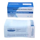 paper + plastic PE film self-sealing sterilization pouches