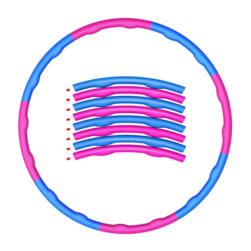 Hot Bodybuilding Hoolah Hoops Detachable Plastic Massage Foam Fitness Hula Ring, Pink,yellow,gray,blue,green
Hot Bodybuilding Hoolah Hoops Detachable Plastic Massage Foam Fitness Hula Ring, Pink,yellow,gray,blue,green