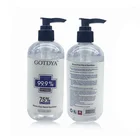 Transparent Gel Hand Sanitizer OEM Custom Label Unscented Cleaning CE Antibacterial Gel Hand Sanitizer 300ML