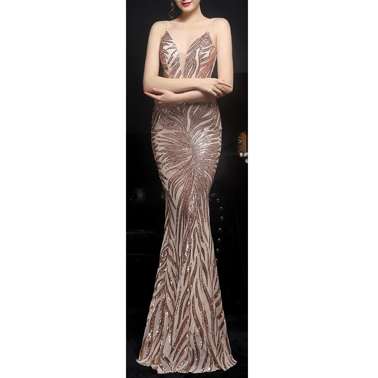 Latest Sexy Prom Party Formal Dress Blingbling Luxury Lace Sparkling Long Sequins Upper Long Mesh Evening Dress
Latest Sexy Prom Party Formal Dress Blingbling Luxury Lace Sparkling Long Sequins Upper Long Mesh Evening Dress