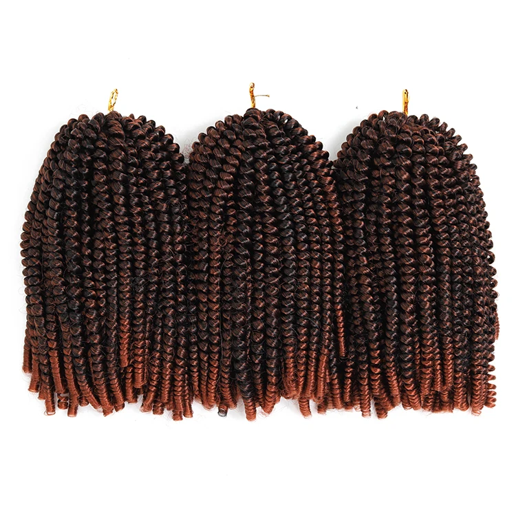 Beyond Beauty Fluffy Spring Twists Hair Black Brown Burgundy colored 12Inch Spring Twist Crochet Braids Synthetic Braiding Hair
Beyond Beauty Fluffy Spring Twists Hair Black Brown Burgundy colored 12Inch Spring Twist Crochet Braids Synthetic Braiding Hair