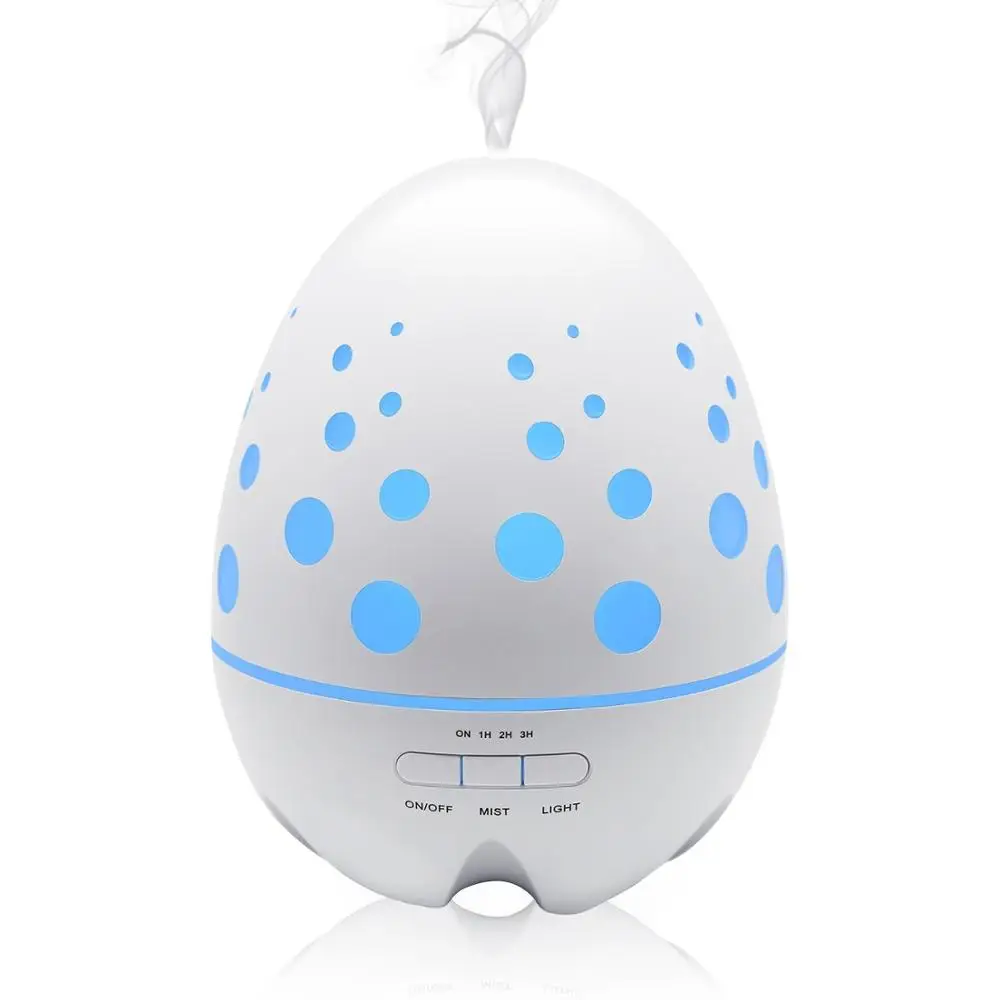 Soicare 400ml egg shape humidifier essential oil aromatherapy diffuser