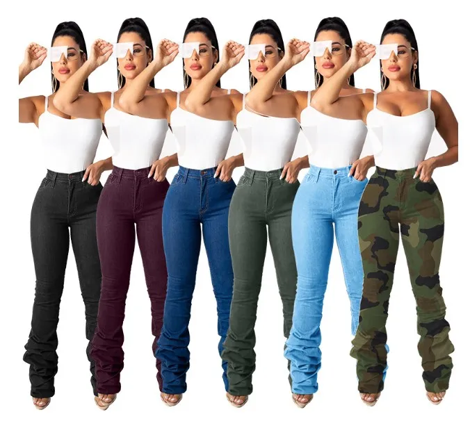 2020 Fall Clothing Ladies Jeans Denim Women High Waist Jeans Pleated Stacked Jeans Pants Trousers, As pictures show
2020 Fall Clothing Ladies Jeans Denim Women High Waist Jeans Pleated Stacked Jeans Pants Trousers, As pictures show